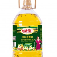 稻香園丁茶籽原香型食用植物調(diào)和油5L