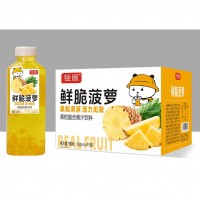 銓順鮮脆菠蘿果粒復合果汁飲料